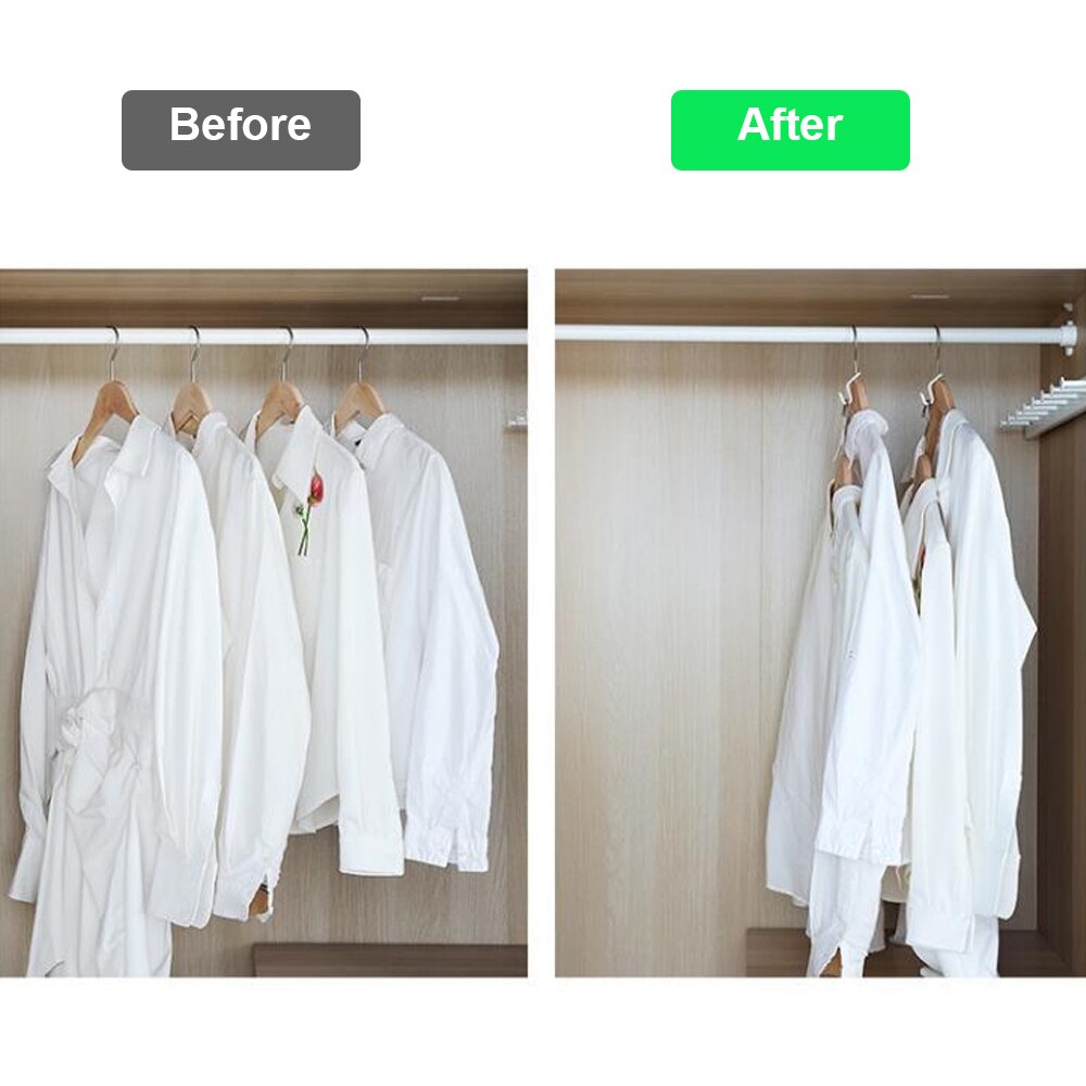 10 Pcs Connect Hooks for Hanger Wardrobe Closet Co... – Grandado