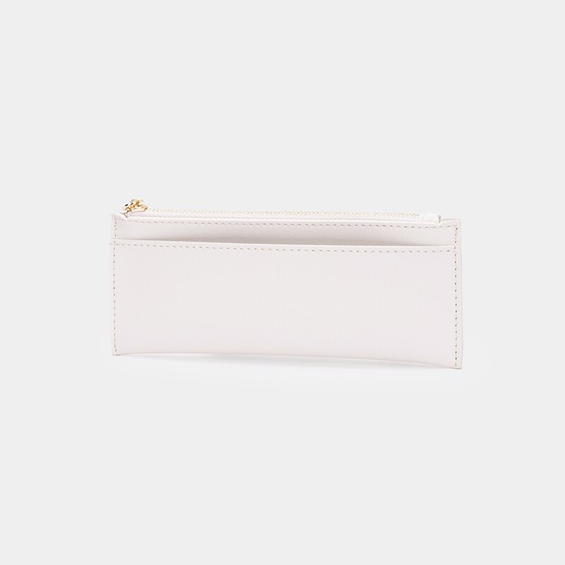 Etui voor Studenten - Leren Tekenstijl - Schattige Schrijfwaren Doos voor School & Kantoor: Beige