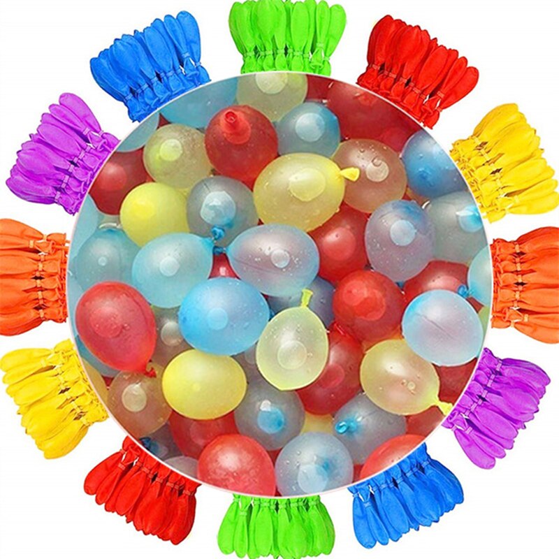 666 stücke Wasser Luftballons Haufen Gefüllt Mit Wasser Ballons Latex Ballons Spielzeug Schnelle Injektion Sommer Wasser Spielzeug Spiel Spielzeug