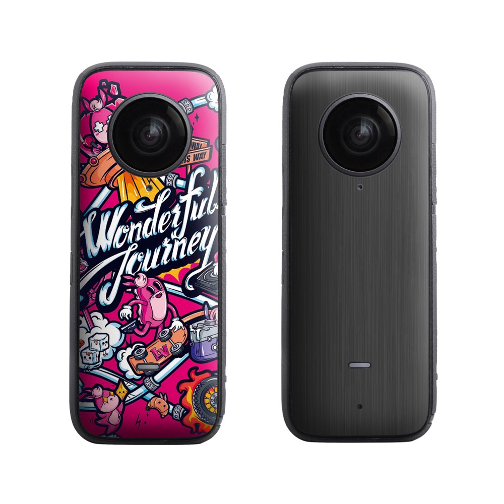 Sunnylife Insta360 Eine X2 PVC Aufkleber Combo Schutzhülle Film Scratch-proof Decals Abnehmbare Haut für Insta360 Eine X2 Zubehör: combo 8