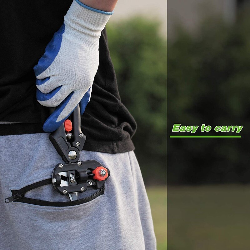 Grafting Tool Kit Garden Pruner Tools for Fruit Trees Grafting Including Tapes Grafting Knife &amp; Replacement Blades