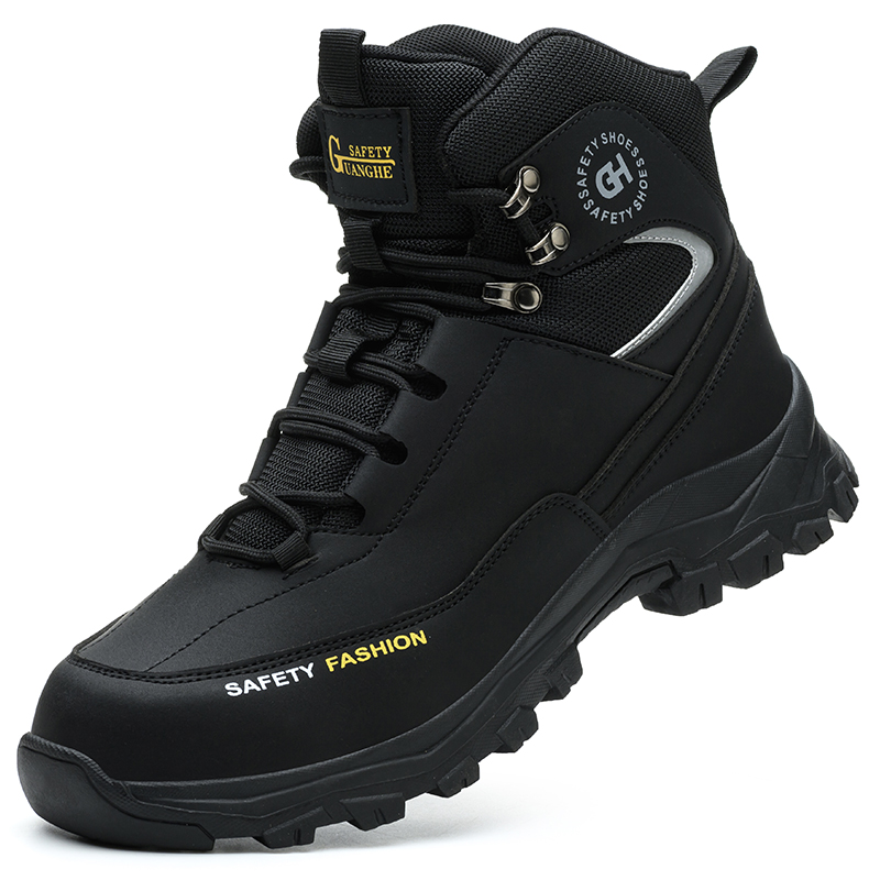 Pannensichere, rutschfeste Arbeits-Wandererstiefel, Lagerbier-Sicherheitsschuhe, leichte Anti-zerschlagen-Stiefel, Schutz-Sicherheitsschuh für Herren: 46