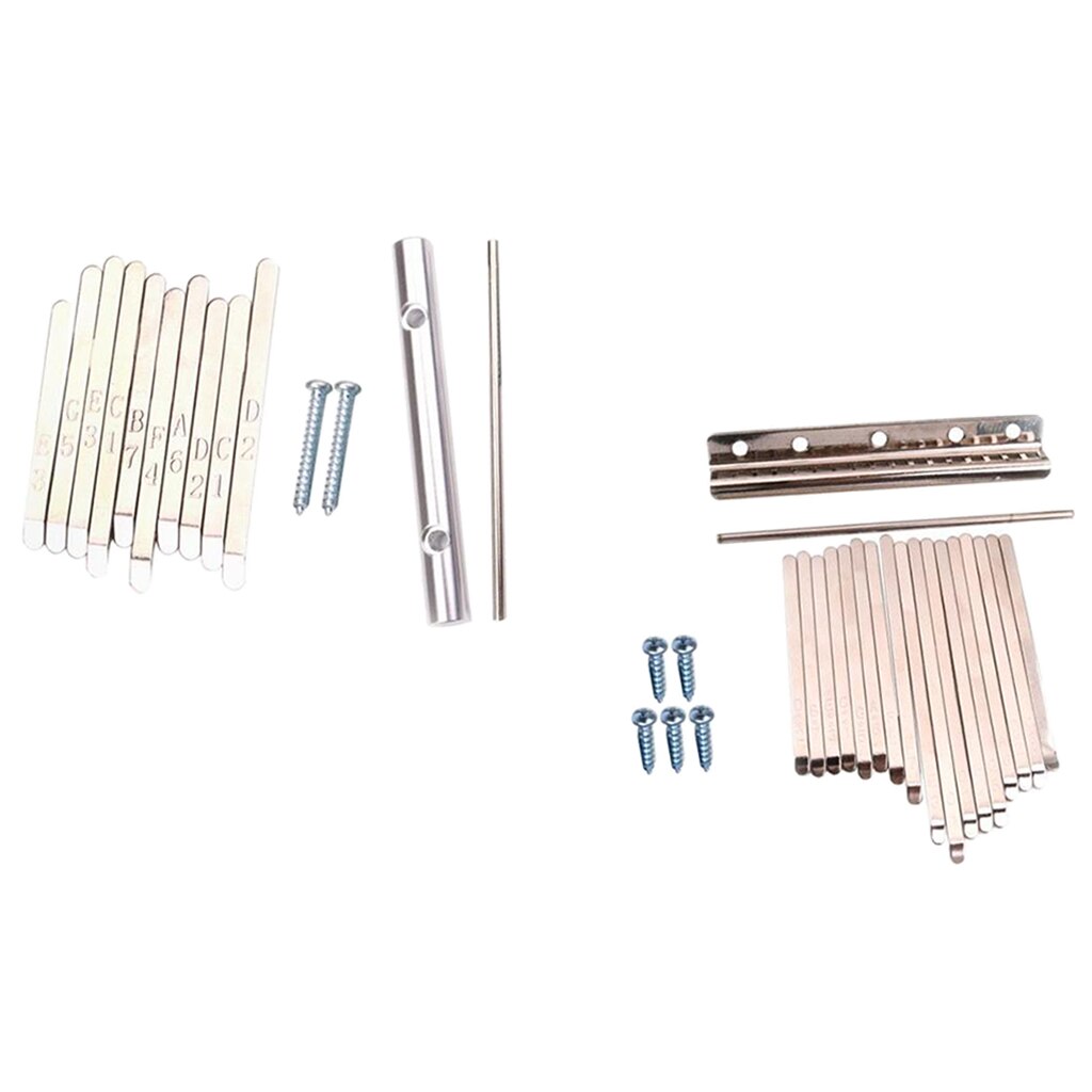 17 Note + 10 Note Kalimba Thumb Piano Keys African Kalimba Mbira Keys Set