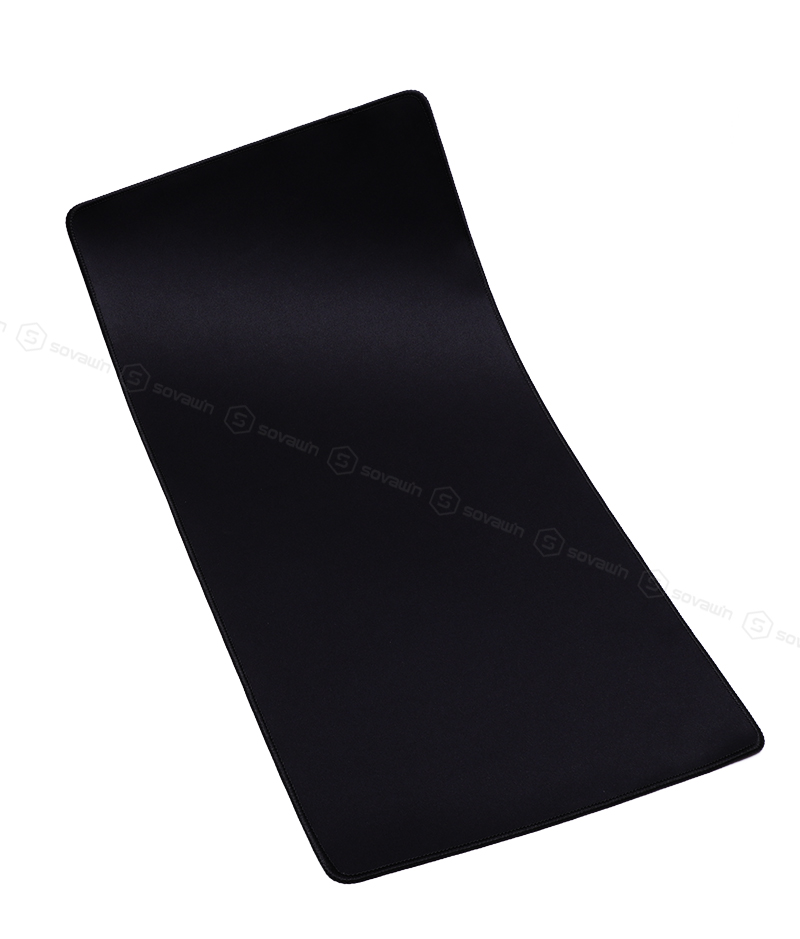 Sovawin Gaming Muismat Grote 900X400 Xxl Hele Zwarte Mousepad Gamer Xl Vergrendeling Rand Computer Pad Mat Voor pc Laptop Anti-Slip