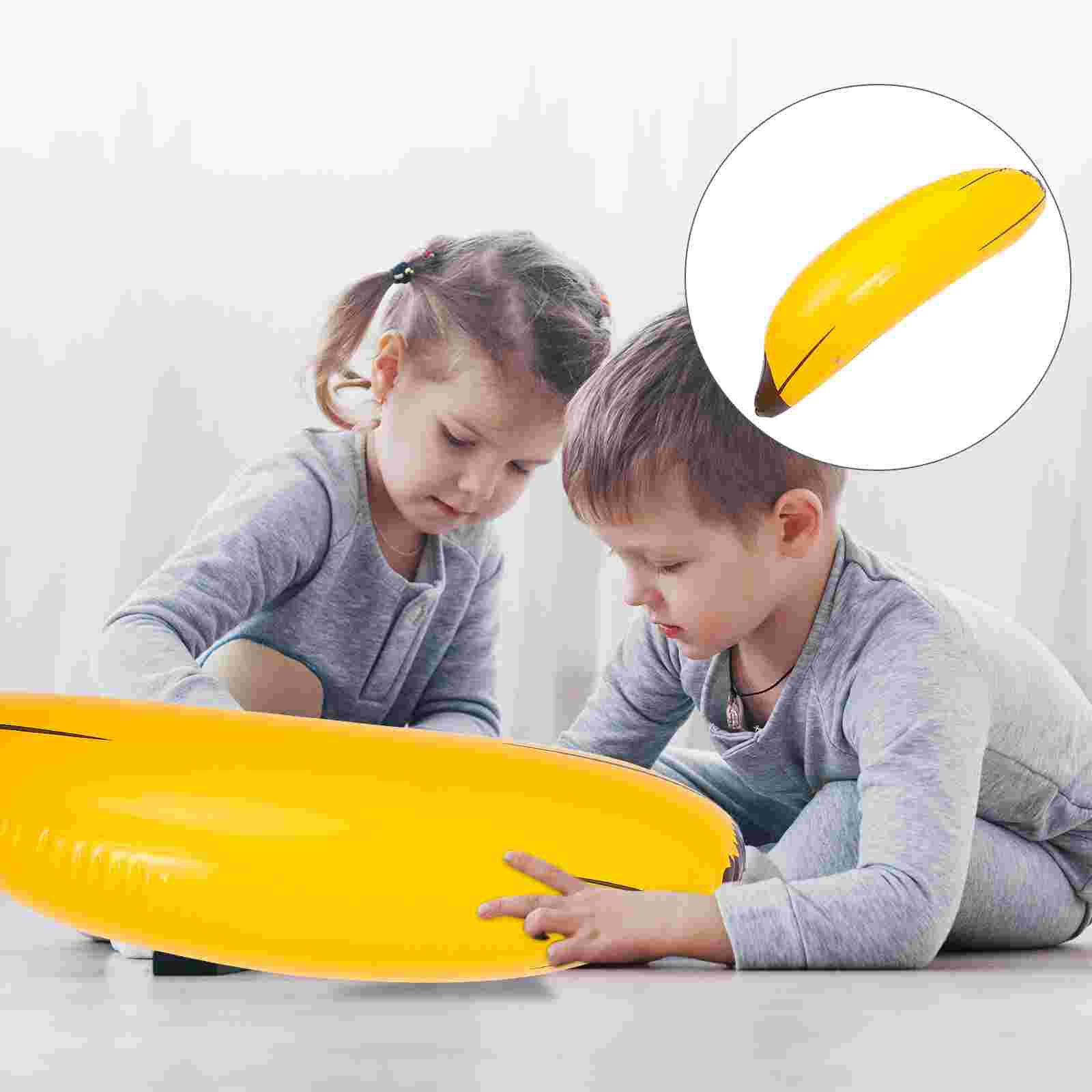 3Pcs Opblaasbare Banaan Party Game Voor Bridal Shower Engagement Zwembad