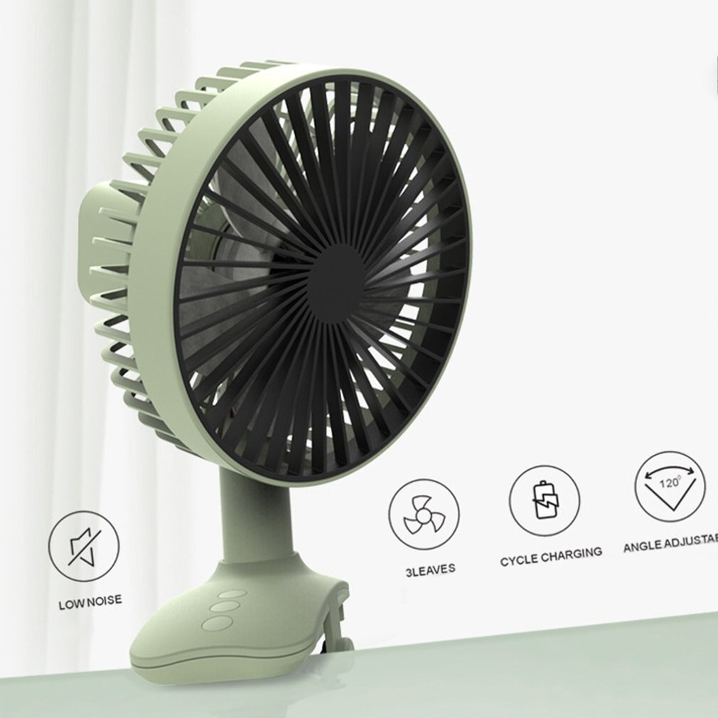 W9 proste przypinany wentylator przenośny mini wentylator ręczny wentylator biurko robić pracy w domu prędkości regulowane USB wentylator ładowalny