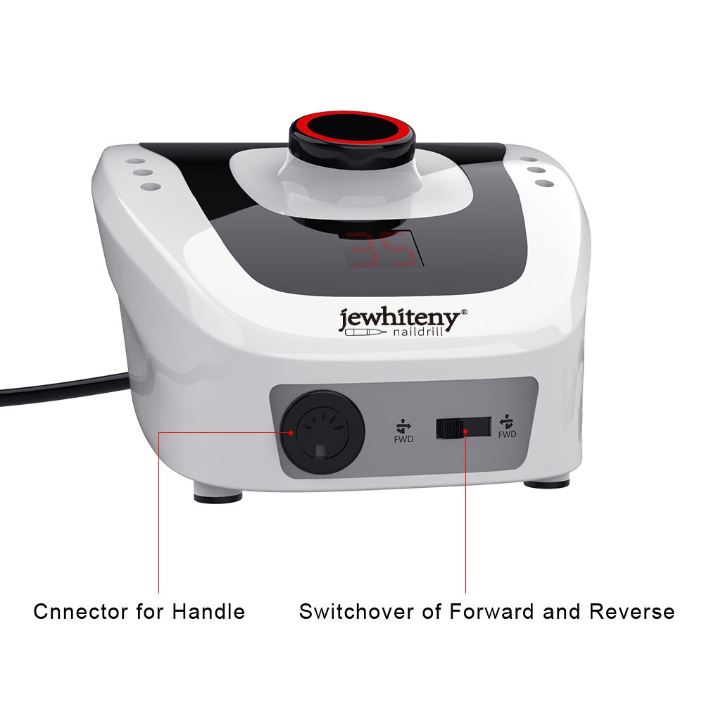 Professionele Elektrische Nagel Boor Machine Accessoires 32W 35000Rpm Nagelvijl Manicure Cutters Nail Boor