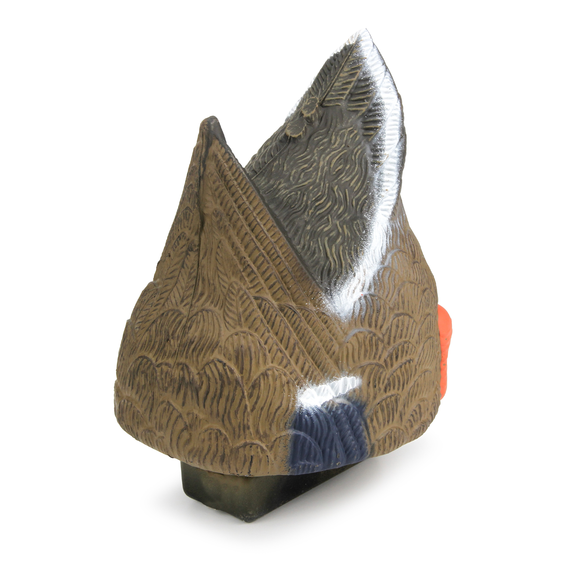 Jaktlockbete för ankor, 3d anksvanslockbeten, flöte med viktad köl, simulerad plastlockbete för sjöfåglar, tillbehör för jakt och skytte: Vit