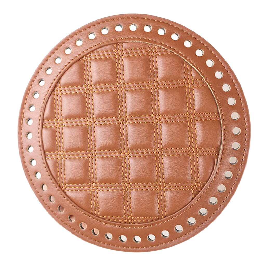 Round Crochet Bag Bottom Shaper Cushion Pad Insert Base for Purse Making: 3