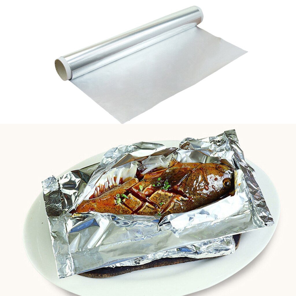 Keuken Aluminiumfolie Barbecue Aluminiumfolie Papier Voor Bbq Keuken Bakken