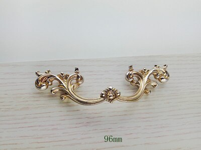 Antyczne srebro klasyczne meble uchwyt szafki kuchenne drzwi przesuwne szuflada szafa na ubrania szafka uchwyt kredensu pokrętło: antyczny srebro-96mm