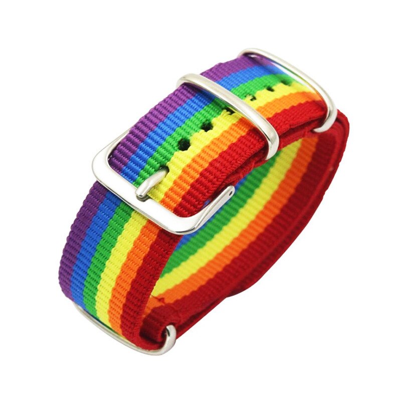 Nowy pasek Daisy bransoletki dla dziewczynek chłopcy damska Rainbow bransoletka z nadgarstkiem bawełniana pościel regulowana para biżuteria prezenty