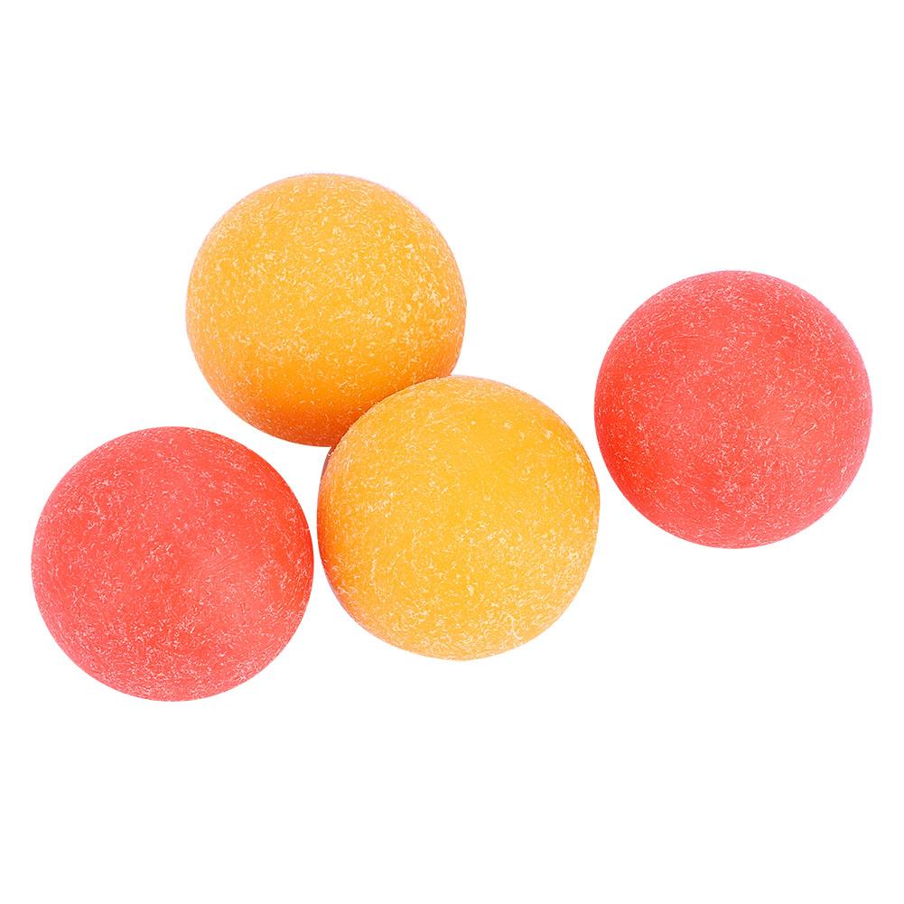 4pcs 36mm Mini Soccer Ball Matte Surface Mini Table Soccer Footballs Balls Tabletop Game Ball