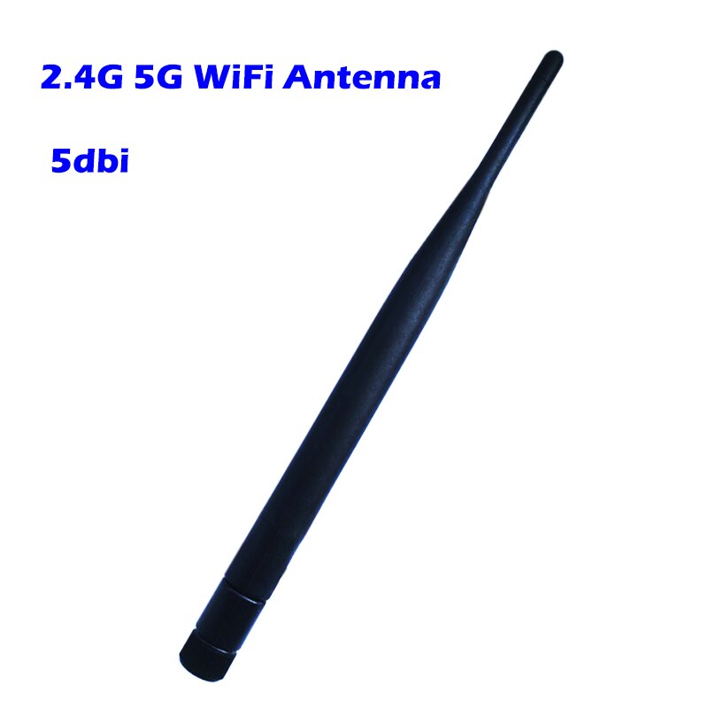 5 Dbi Dual Band Wifi Antenne 2.4 Ghz 5 Ghz 5.8 Ghz Rp Sma Connector Voor Draadloze Netwerk Router Universele versterker Siganl Booster
