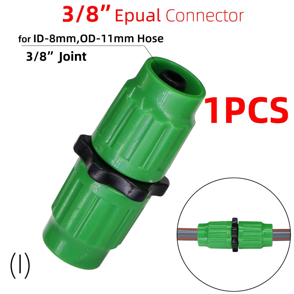 Garden Hose Quick Connector 1/2'' 3/4'' 1'' 1.2'' Repair Leaky Water Pipe Tool Fitting Adapter Watering Irrigation Tubing Joint: Ix1pcs