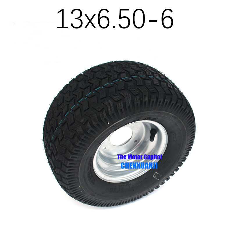 Good Reputation GO KART KARTING ATV UTV Buggy 13X6.50-6 Inch Wheel 13*6.50-6 Tire with Hub