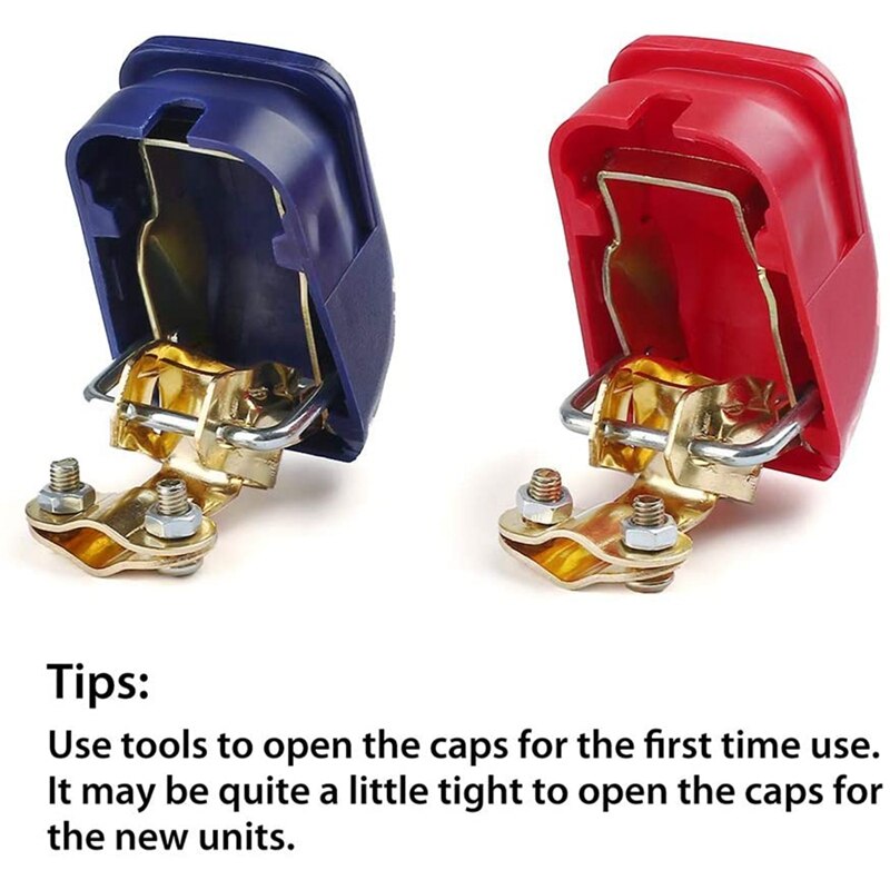 Battery Terminal Quick Release, Battery Quick Disconnect Terminal Clamps for Top Post Battery