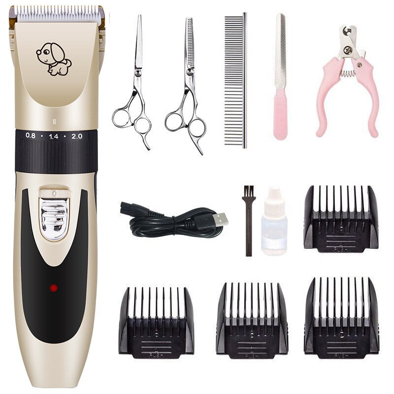 Tunna bästa sällskapsdjur hårklippare hund trimning klippmaskiner hund rakmaskin trimmer hårklippssats cortapelo elektrisk klippare: A5