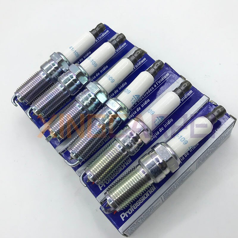 12622561 41-109 6pcs Original Iridium Spark Plug For XTS SRX CTS ATS Chevrolet gmc Saturn For FORD For SUZUKI For HOLDEN ITV20