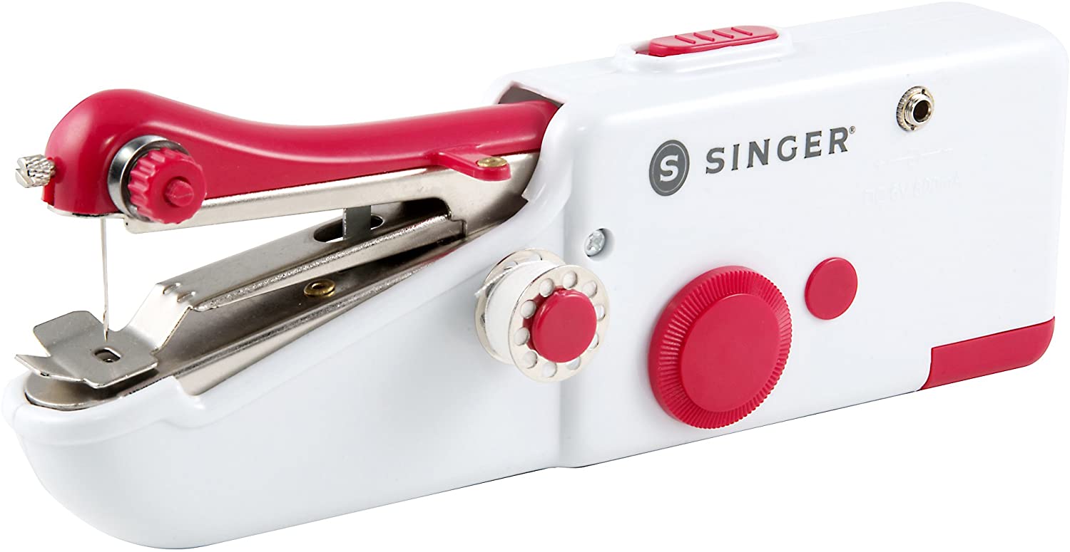 Singer – machine à coudre manuelle portable, facile à utiliser, arts, artisanat et couture de vêtements de bricolage, couture et business de tous les tissus