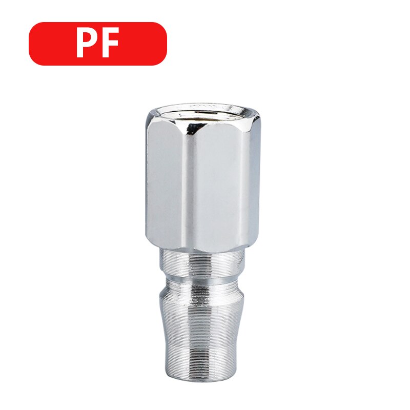 Accesorios Neumáticos tipo C, acoplamiento rápido de alta presión, manguera de compresor de aire, enchufe de acoplamiento rápido, Conector de compresor: PF / 20