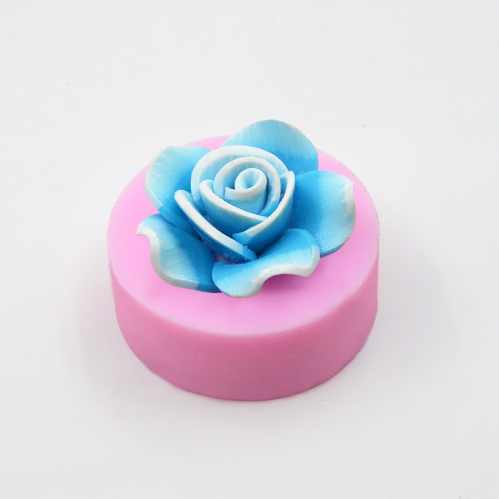 Moule à savon 3D nouveauté | Décoration de mariage, moule à fleurs de Fondant à cinq pétales, moule en Silicone, bricolage chocolat et outils de pâtisserie pour gâteaux d'anniversaire