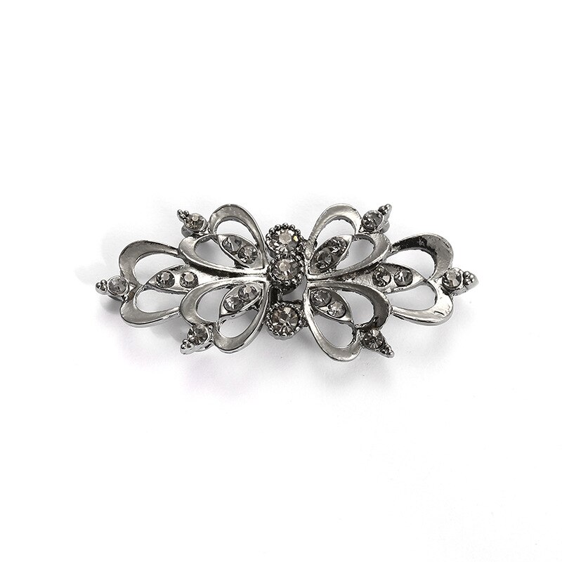 Retro Plating Eendenbek Gesp Kleding Decor Keten Vest Clip Trui Blouse Clip Kleding Decoratie Broche Pins: 4