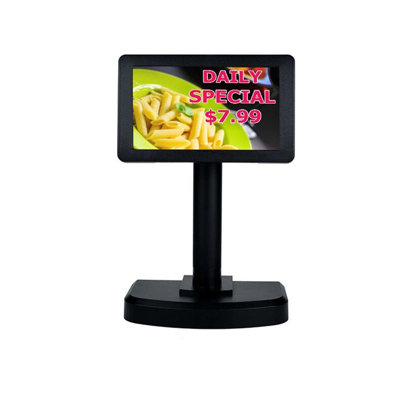 PV7000-V Model 7 Inch LCD Monitor VGA Port DC 12V Supply Power