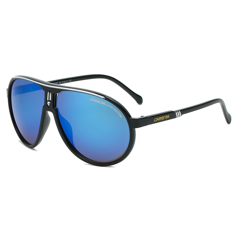 Futuristic Aviation Men Women Sunglasses Oversized Vintage Retro Pilot Sun Glasses Summer Classic Outdoor Sports Eyewear: C9