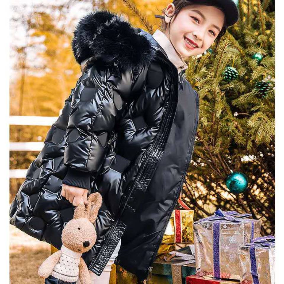 Verkoop Hoodies Bovenkleding Winter Meisjes Casual Winddicht Waterdicht Thicken Parka Kinderen Kleding Leuke Meisjes Jassen Jas