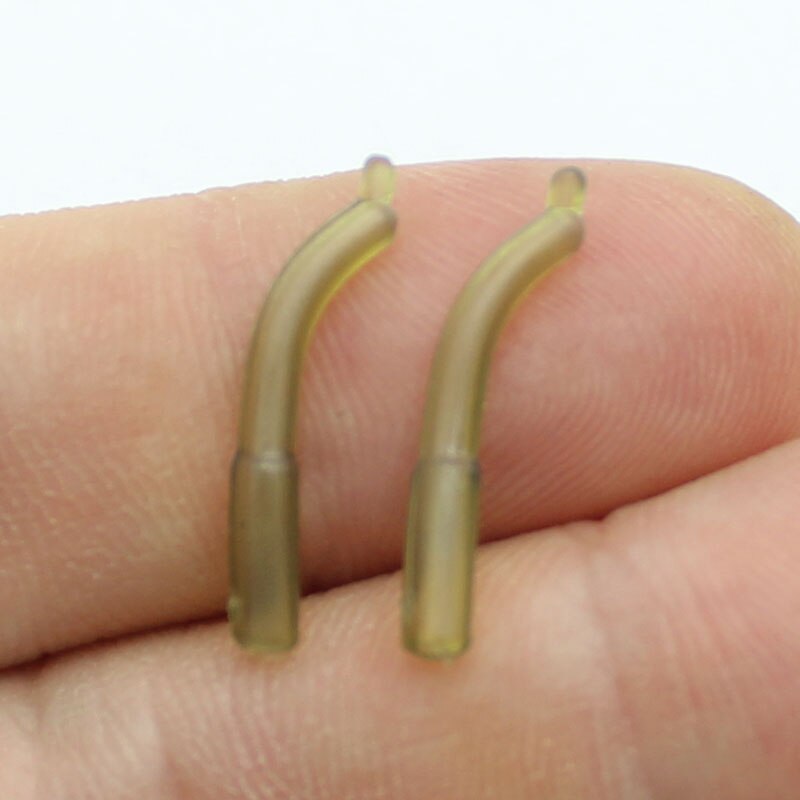 30PCS Carp Fishing Accessories Anti Tangle Sleeves For Carp Fishing Hook Aligner Heli Carp Rig Connector Line Aligner Tackle
