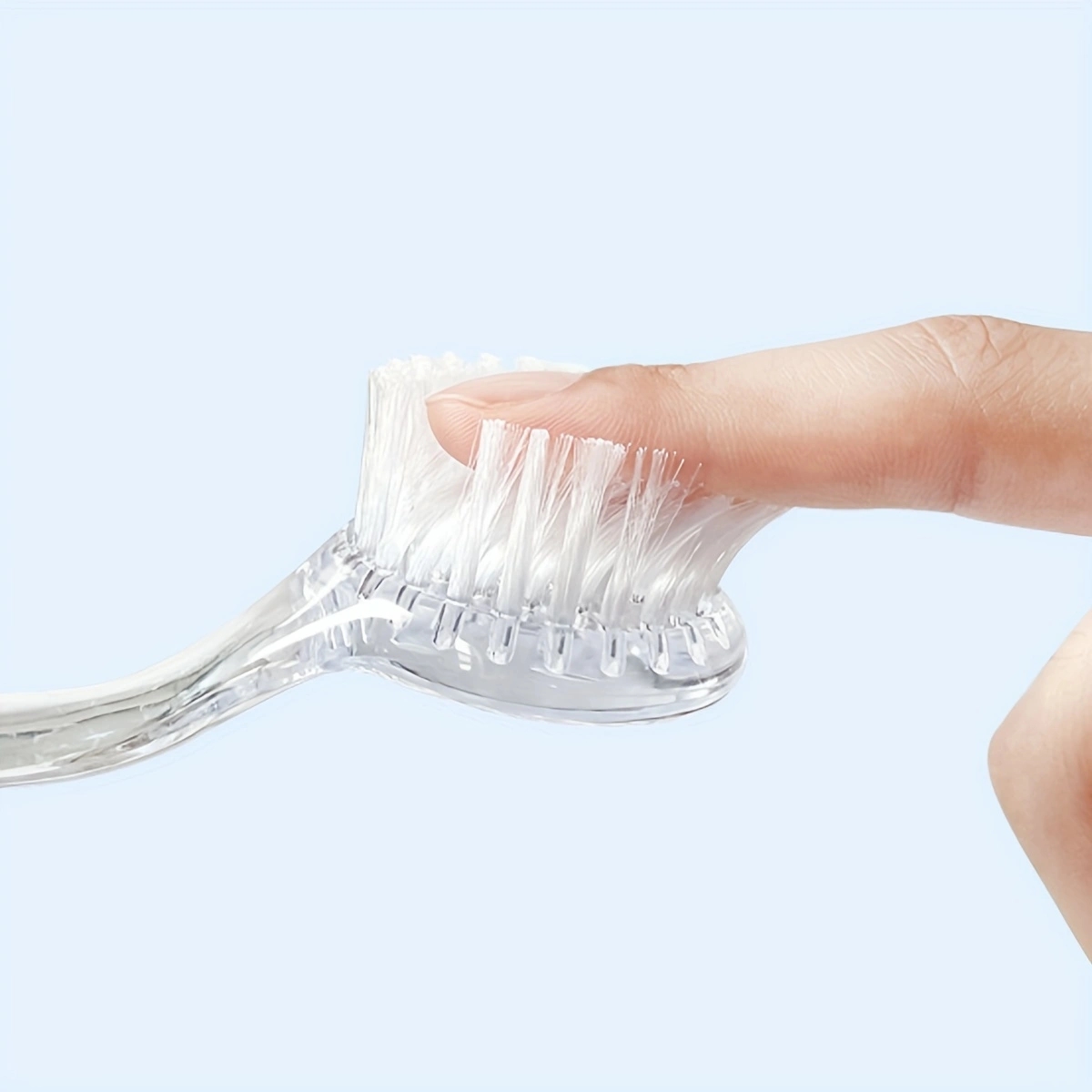 1 cepillo pequeño para hámster, cepillo de masaje de cerdas suaves, cepillo para peinar limpieza de hámster de pelo largo, Mini cepillo de baño