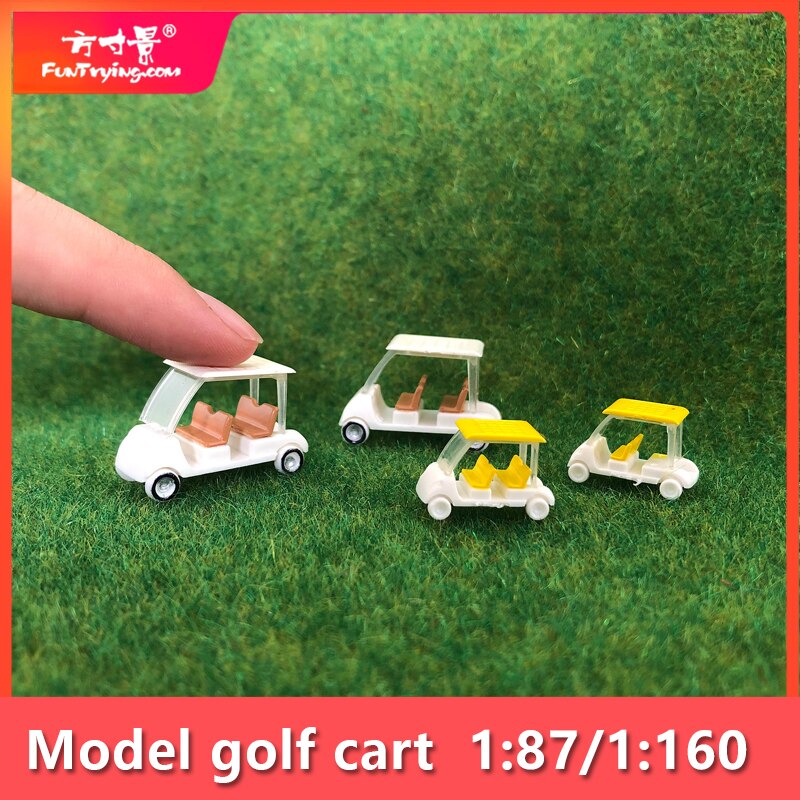 1pc 1/87 HO Scale Model Golf Cart/Railway/Railroad/Train Layout