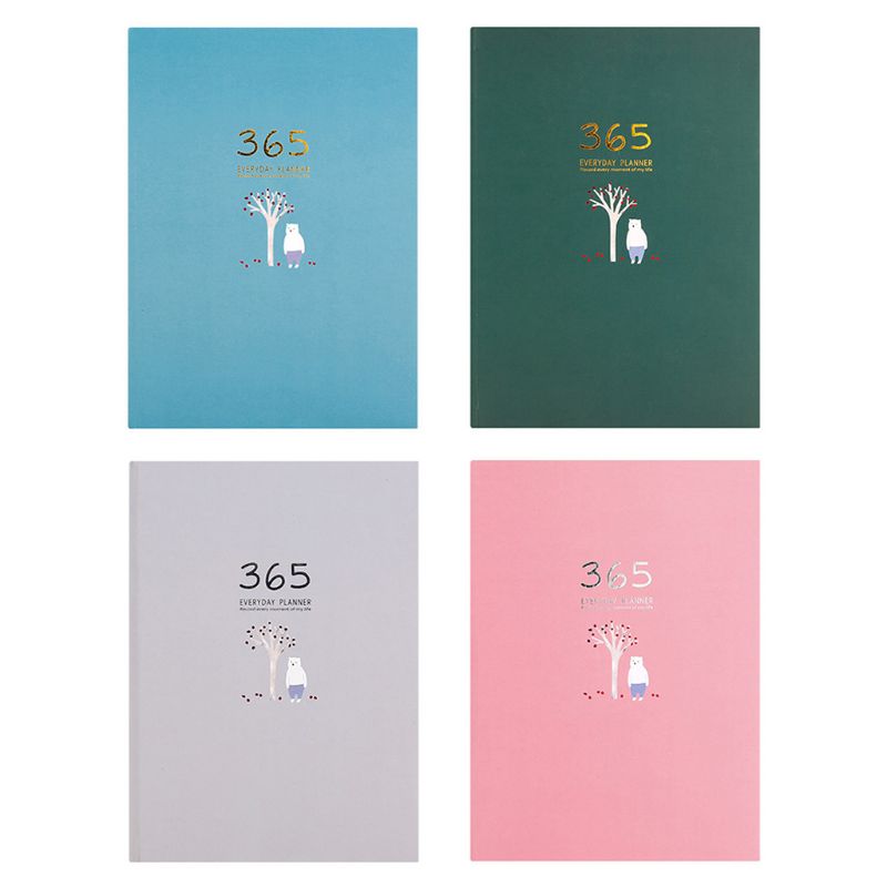 Leuke Briefpapier Notebook 365 Planner Wekelijkse Maandelijkse Dagelijks Dagboek Planner Notebooks Tijdschriften Business Kantoor Schoolbenodigdheden Qyh