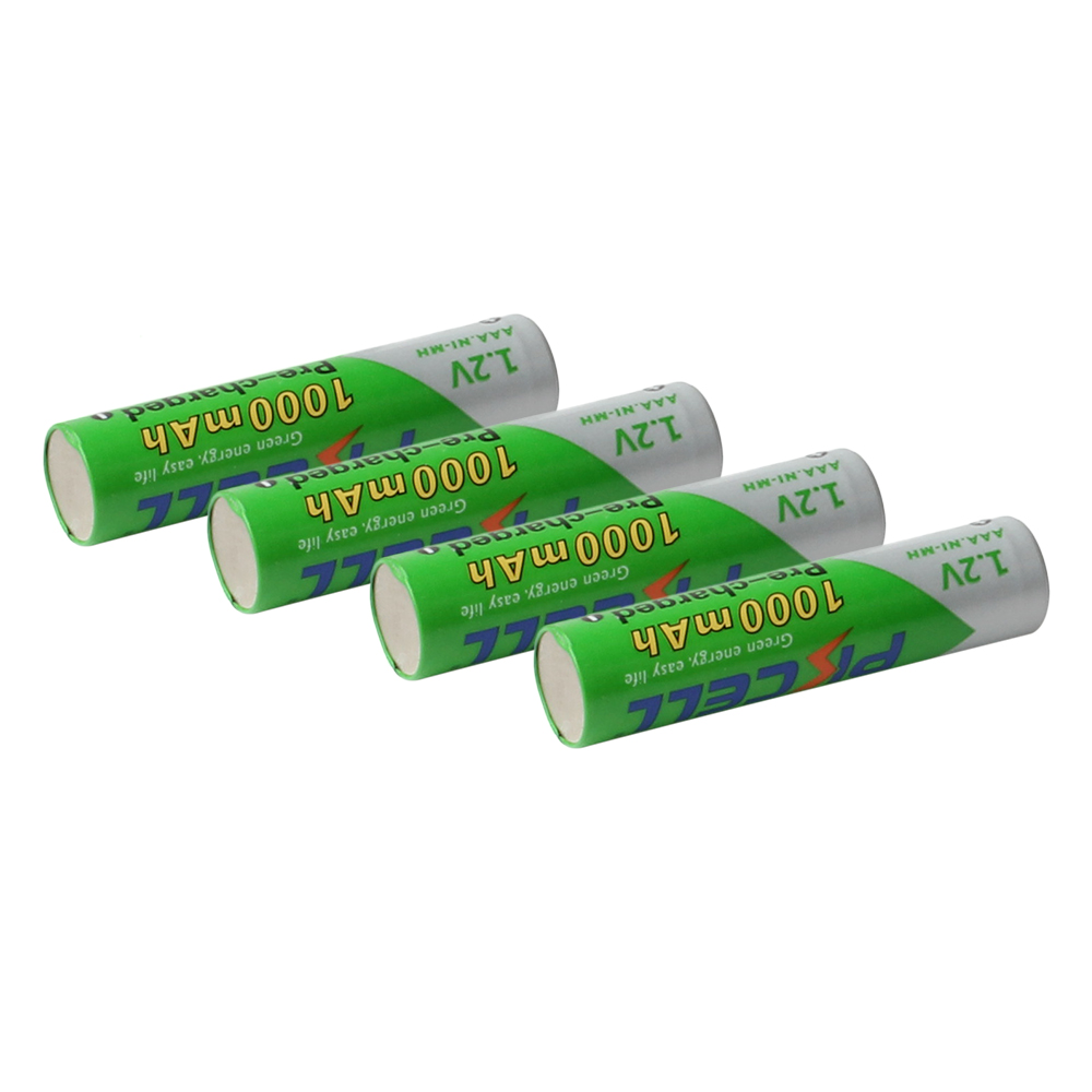 Pkcell Ni-Mh 4 Stuks 1.2 V Aaa 1000 Mah Oplaadbare Batterij Batterijen Tot 1000 Cirkel Keer Voor Afstandsbediening speelgoed Camera