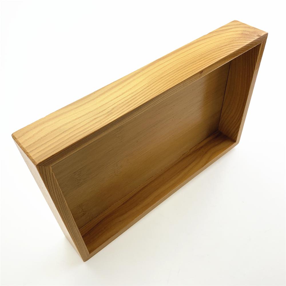Rectangular Bamboo Tray with Handles 40x30 cm