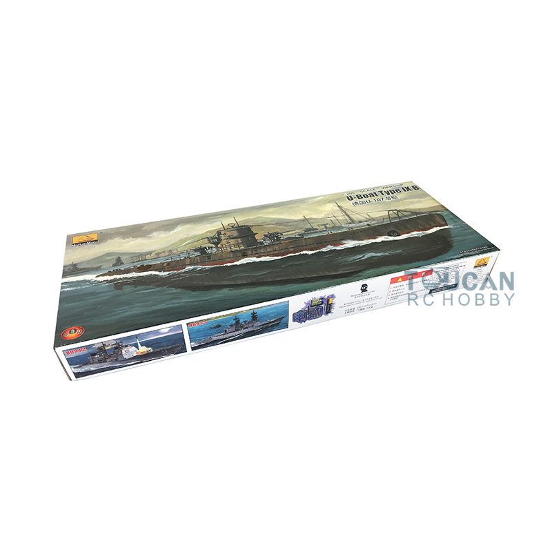 MiniHobby-Kit de modelo submarino alemán, barco en U, Tipo IX B, con TH07971-SMT2 de Motor, 80914, 1/200