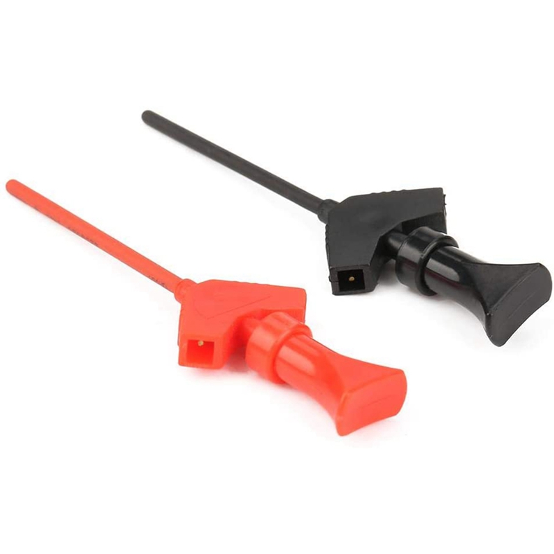 10Pcs Mini SMD IC Test Hook Clip Jumper Test Probe Logic Analyzer Grabber Connect Dupont Test Lead Accessories