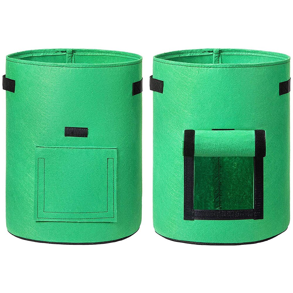 5 7 10 Gallon Potato Planting Bag Pot Planter Growing Garden Vegetable Container Potato Pot Greenhouse Vegetable Garden Bag tool
