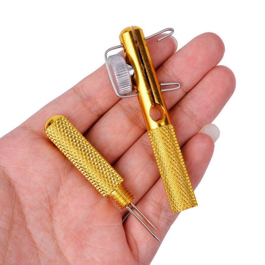 1pcs Full Metal Fishing Hook Knotting Tool &amp; Tie HookLoop Making Device &amp; Hooks Decoupling Remover Carp Fishing Accessories