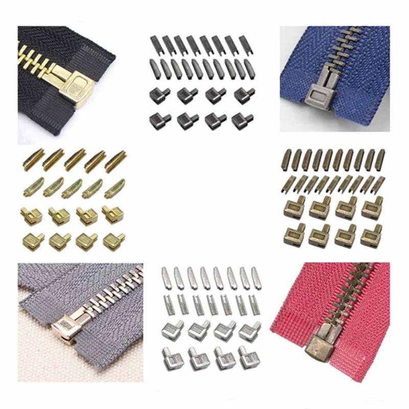 Zipper Repair Kit Replacement Zipper Auxiliary Tool+Installation Tool for Clothes Bags Tents Luggage Sleeping Bag Jacket Outdoor
