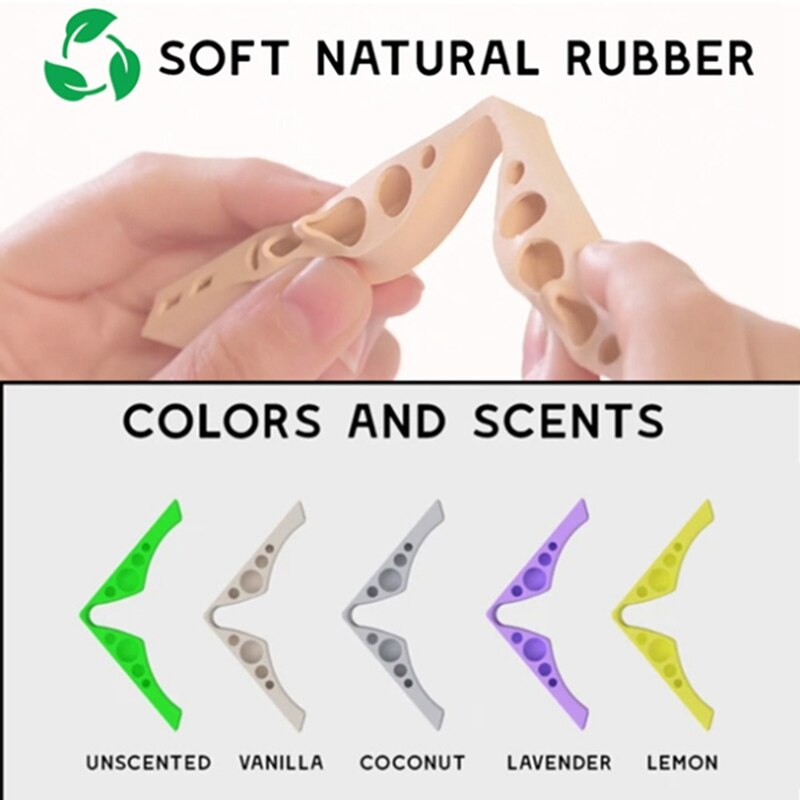 Maschera antiappannamento, clip per naso, maschera antiappannamento, ponte del naso, gancio per supporto maschera, ponte antiappannamento del nasello