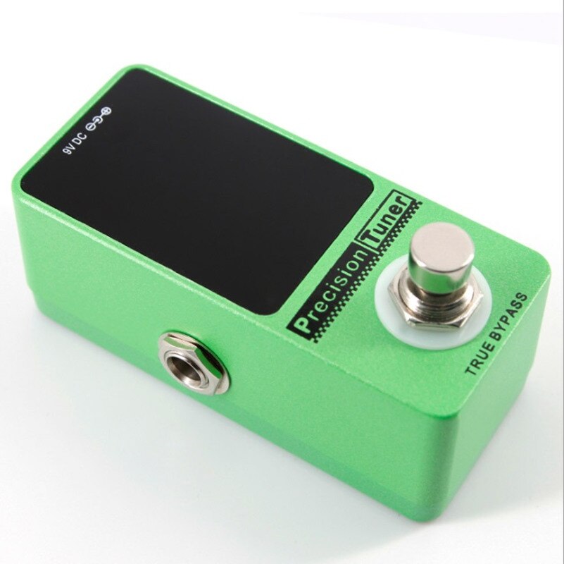 Guitar Effector Pedal Green School Chorus TUNER Tuner/Recording sound electric guitar Calibrating Device for Musical Instrument