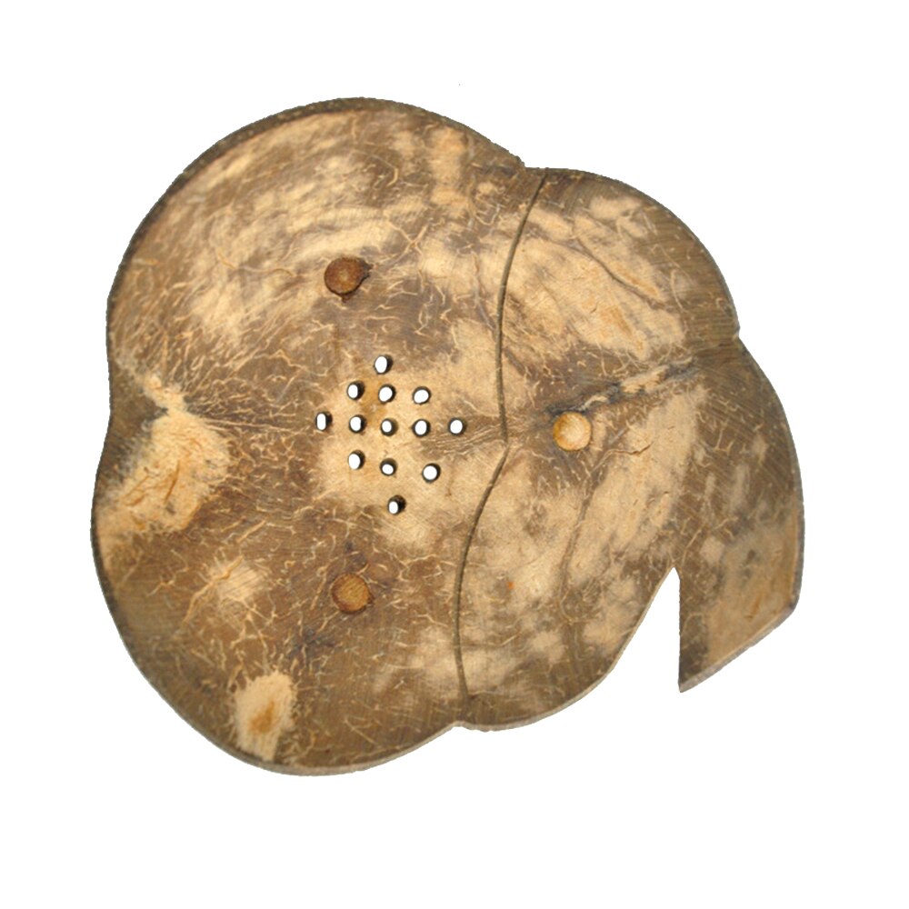 1PC Handmade Natural Coconut shell Bathroom Soap Dish Box Container