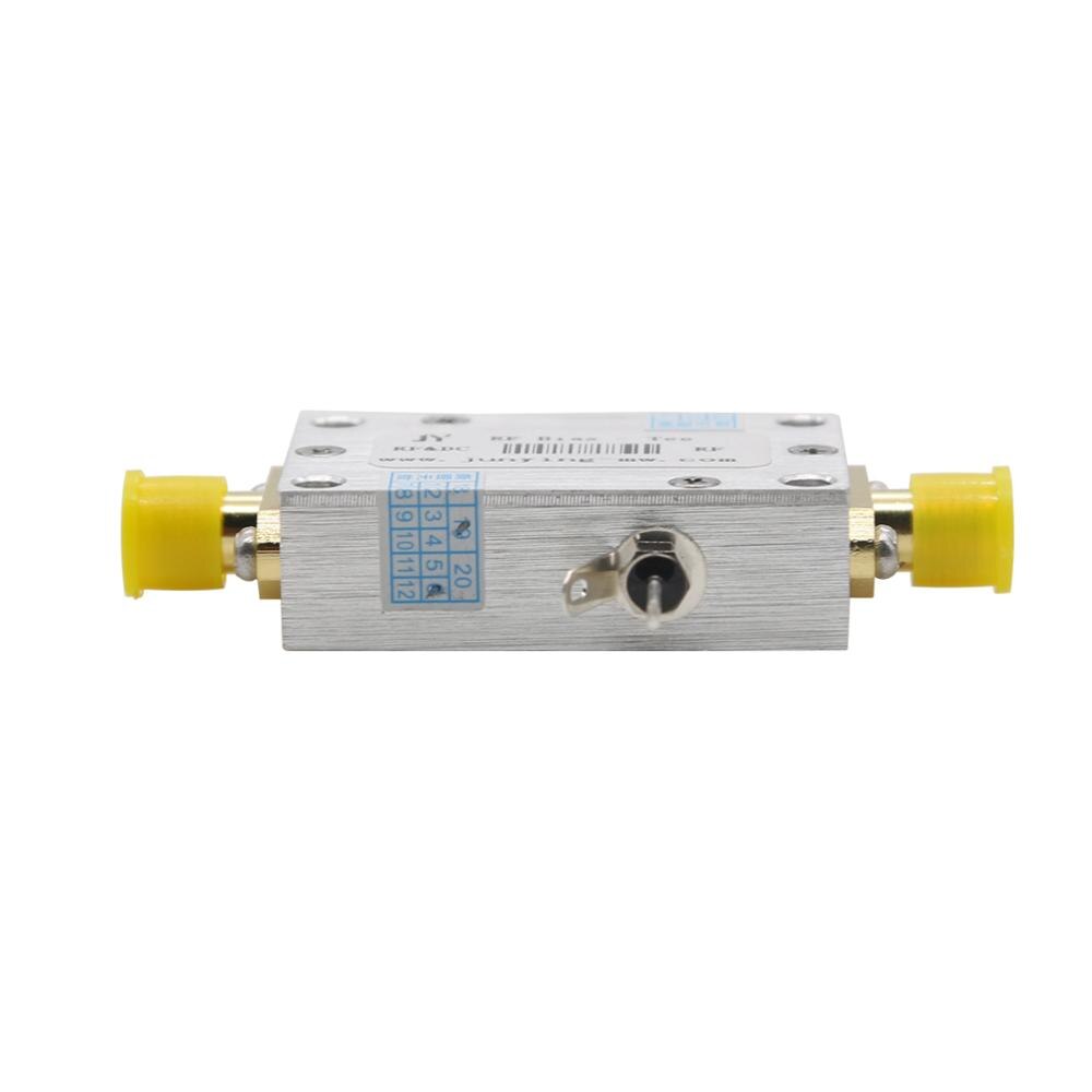 Oumefar 1 Pièces 10MHz 6GHz Bias Tee Coaxial Bias Tee10MHz 6GHz Large Bande Radiofréquence Micro Ondes Coaxial Polarisation Isolant RF Capacitance
