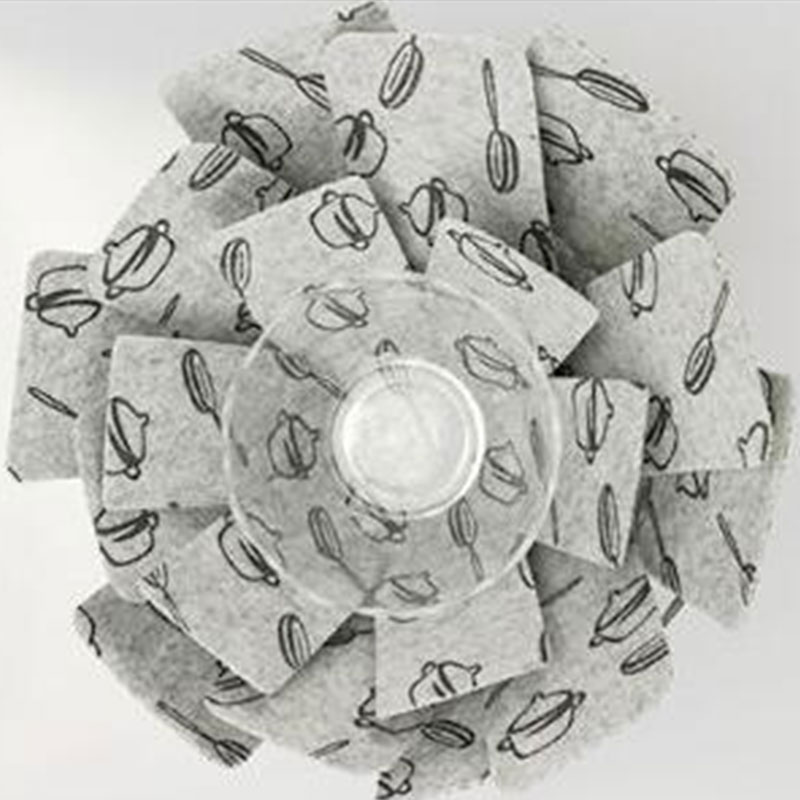 3 Pièces/ensemble antiadhésif Protection De Fond de Casserole D'isolation Thermique Facile À nettoyer Poêle en Feutre De Table Casseroles et poêles Séparateur Napperon