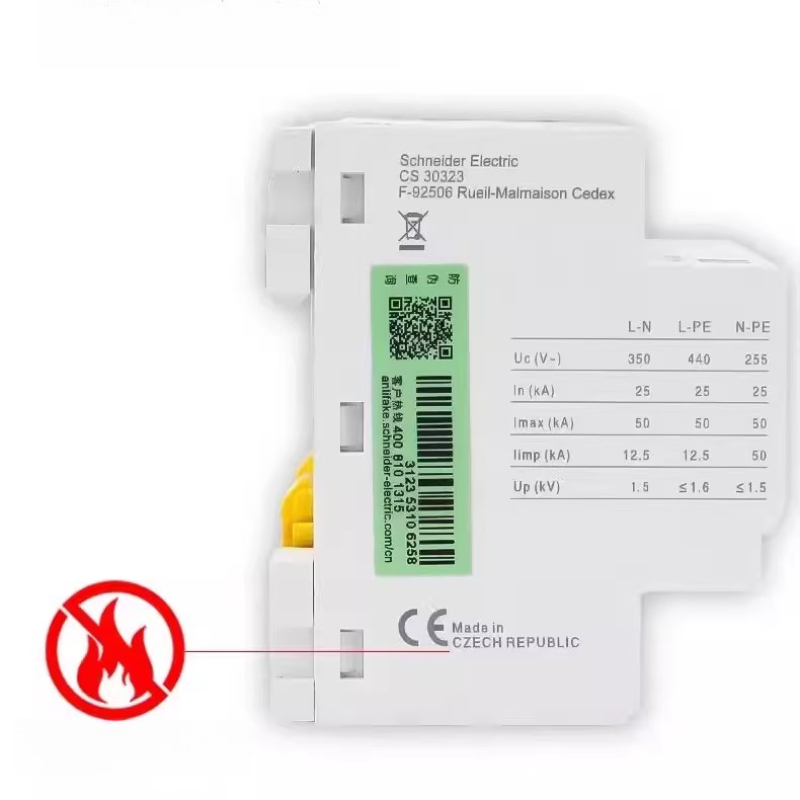 Schneider Surge Protector IPRU 4P40KA65KA20KA IPR4P Lightning Arrester Surge Protection