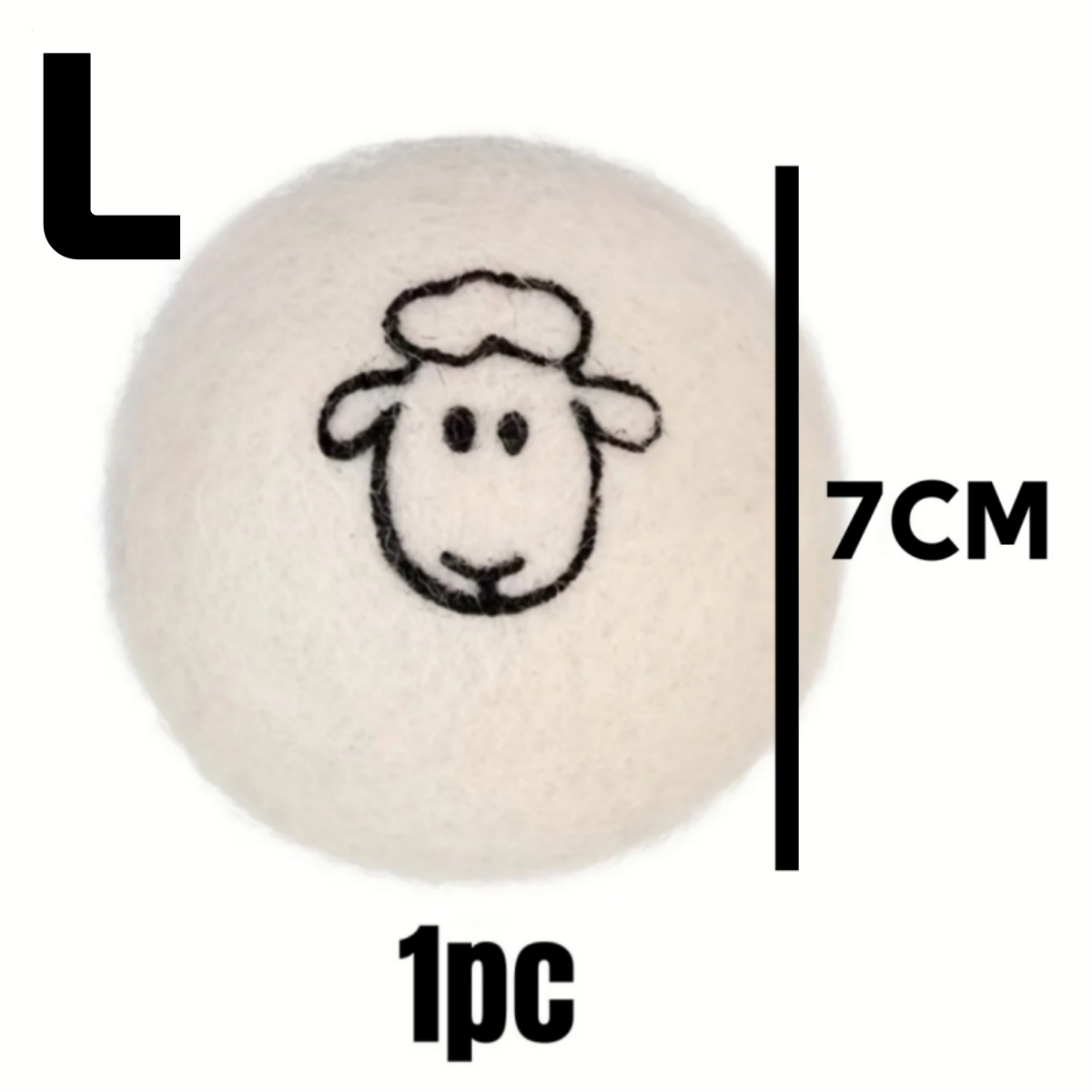 Bolas de secado de lana, 6 uds., electricidad estática, suavizante de arrugas, Bola de lavado, suministros para el cuidado de la ropa, aparatos de limpieza del hogar: Multicolor