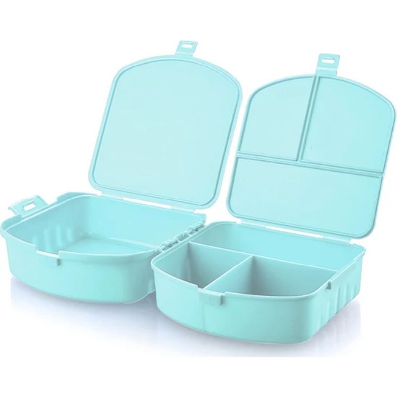 Student Lunch Box Four Compartment Office Worker Double Heating Lunch Box контейнер для еды#GH