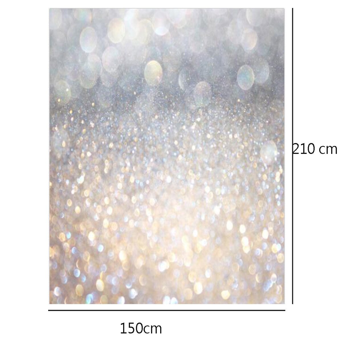 5X7FT Vinyl Kerst Glitter Fotografie Achtergrond Foto Achtergrond Studio Prop Waterdichte Achtergrond Muur Doek Party Decor